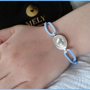 Les 2 ans du blog #4 MELY Création – Un bracelet cordon et gravure argent à gagner (modèle enfant)